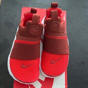 Nike Kids Red Slip-On Sneakers